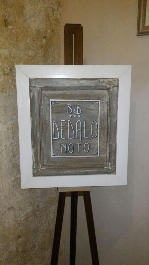 Dedalo Hotel Noto Bagian luar foto